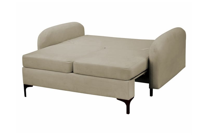 Knocklong 2-sits Bäddsoffa NO_BRAND Black - Möbler - Soffa - Bäddsoffa