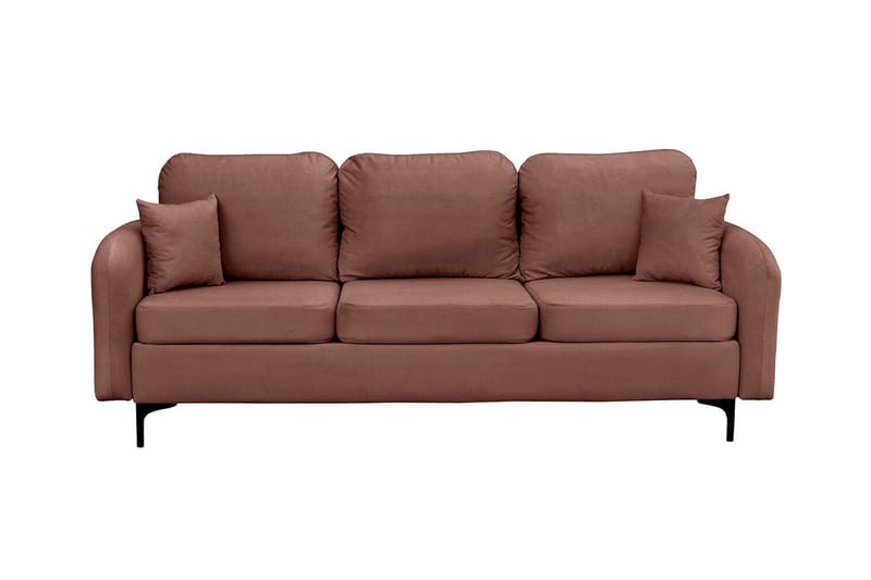 Knocklong 2-sits Bäddsoffa NO_BRAND Brown - Möbler - Soffa - Bäddsoffa