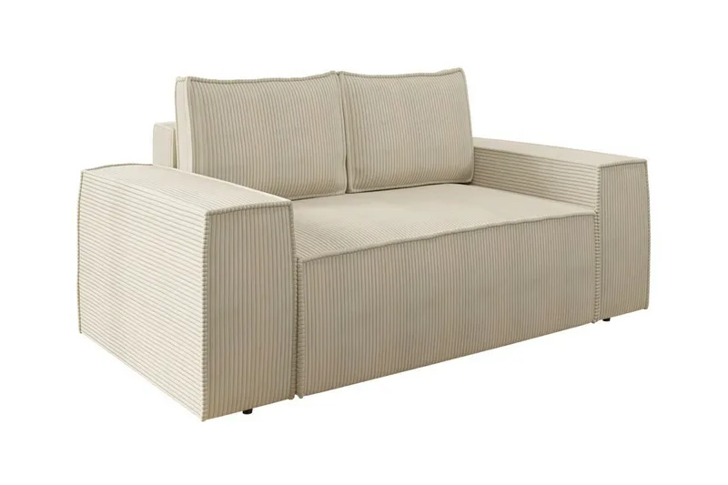 Knocklong 2-sits Bäddsoffa NO_BRAND Cream - Möbler - Soffa - Bäddsoffa