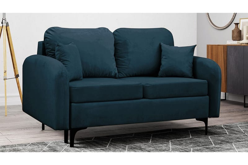 Knocklong 2-sits Bäddsoffa NO_BRAND Dark blue - Möbler - Soffa - Bäddsoffa