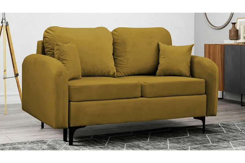 Knocklong 2-sits Bäddsoffa NO_BRAND Green - Möbler - Soffa - Bäddsoffa