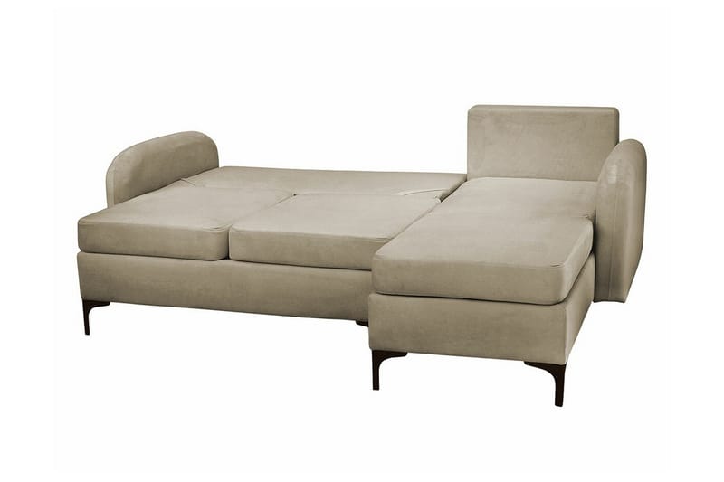 Knocklong 3-sits Hörnbäddsoffa Black - Möbler - Soffa - Bäddsoffa