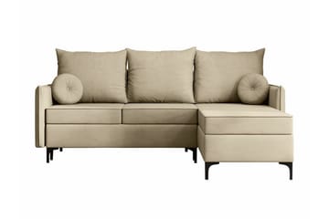 Knocklong 3-sits Hörnbäddsoffa - Cream - Möbler - Soffa - Bäddsoffa
