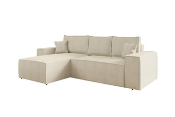 Knocklong 3-sits Hörnbäddsoffa - Cream - Möbler - Soffa - Bäddsoffa