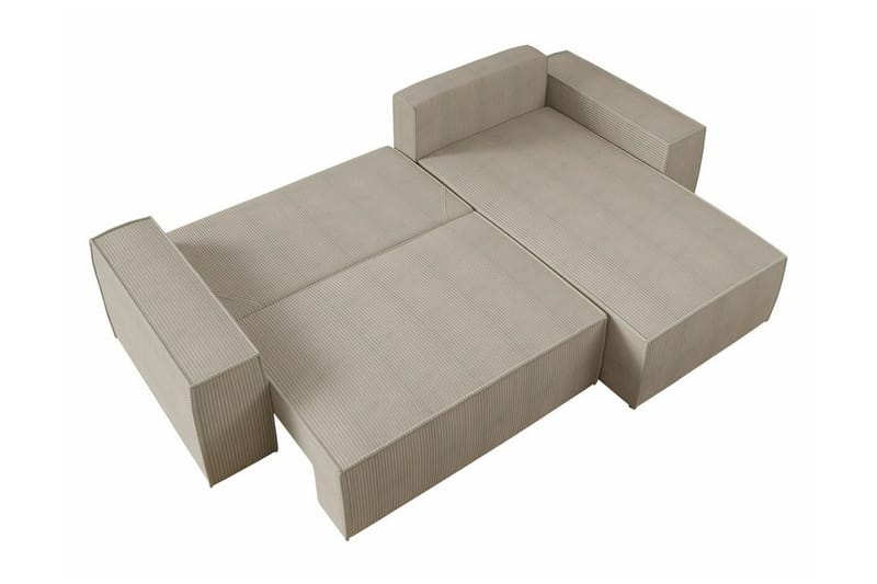 Knocklong 3-sits Hörnbäddsoffa - Cream - Möbler - Soffa - Bäddsoffa