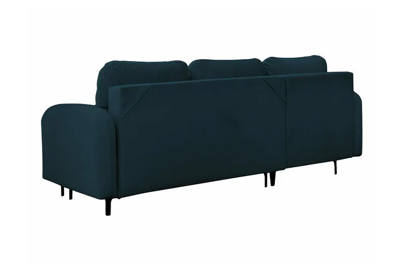 Knocklong 3-sits Hörnbäddsoffa Dark blue - Möbler - Soffa - Bäddsoffa