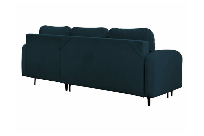 Knocklong 3-sits Hörnbäddsoffa Dark blue - Möbler - Soffa - Bäddsoffa