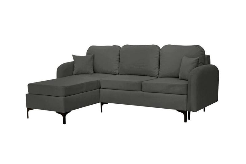 Knocklong 3-sits Hörnbäddsoffa Dark grey, undefined