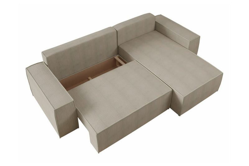 Knocklong 3-sits Hörnbäddsoffa - Grå - Möbler - Soffa - Bäddsoffa