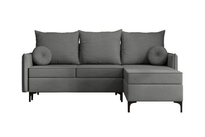 Knocklong 3-sits Hörnbäddsoffa - Grå - Möbler - Soffa - Bäddsoffa