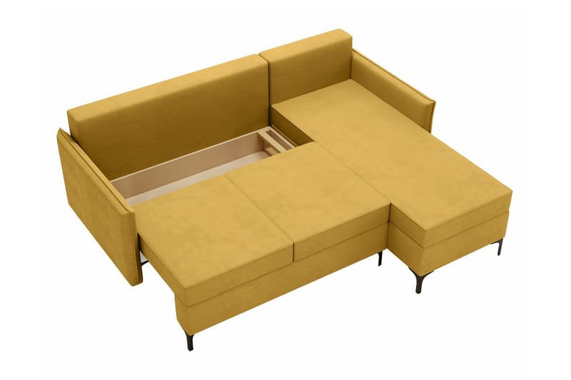 Knocklong 3-sits Hörnbäddsoffa - Grå - Möbler - Soffa - Bäddsoffa