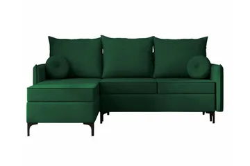 Knocklong 3-sits Hörnbäddsoffa - Grön - Möbler - Soffa - Bäddsoffa