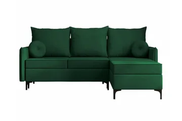 Knocklong 3-sits Hörnbäddsoffa - Grön - Möbler - Soffa - Bäddsoffa