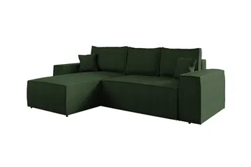 Knocklong 3-sits Hörnbäddsoffa - Grön - Möbler - Soffa - Bäddsoffa