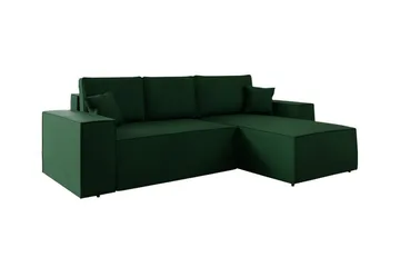 Knocklong 3-sits Hörnbäddsoffa - Grön - Möbler - Soffa - Bäddsoffa
