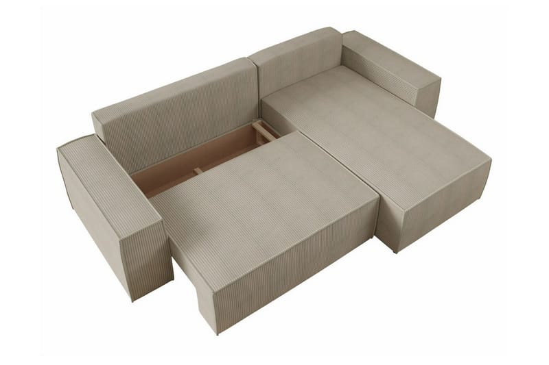 Knocklong 3-sits Hörnbäddsoffa - Gul - Möbler - Soffa - Bäddsoffa