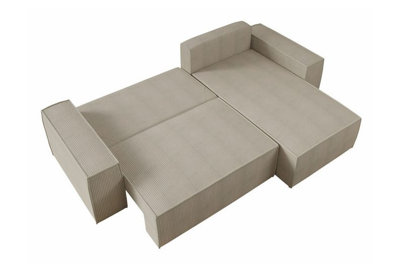 Knocklong 3-sits Hörnbäddsoffa - Ljusbrun - Möbler - Soffa - Bäddsoffa