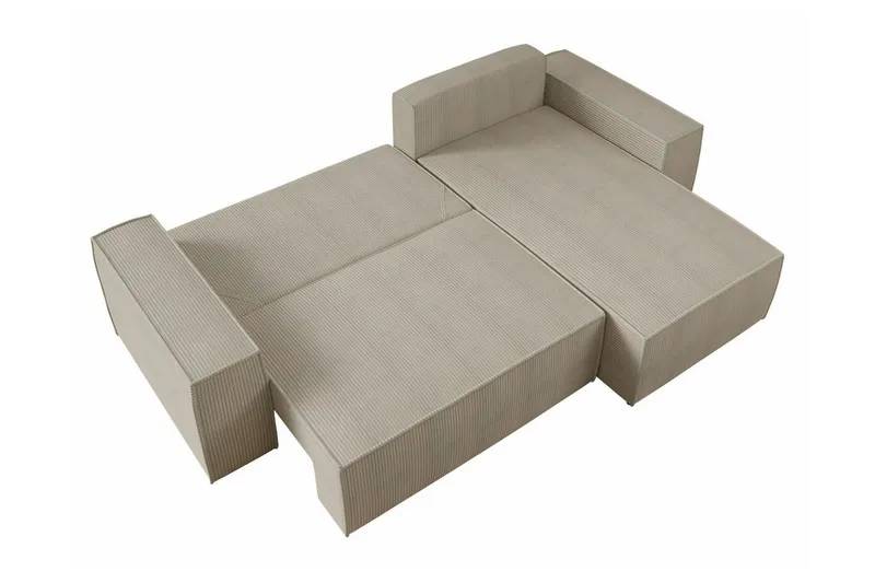 Knocklong 3-sits Hörnbäddsoffa - Ljusbrun - Möbler - Soffa - Bäddsoffa