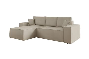Knocklong 3-sits Hörnbäddsoffa - Ljusbrun - Möbler - Soffa - Bäddsoffa