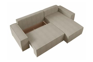 Knocklong 3-sits Hörnbäddsoffa - Ljusbrun - Möbler - Soffa - Bäddsoffa