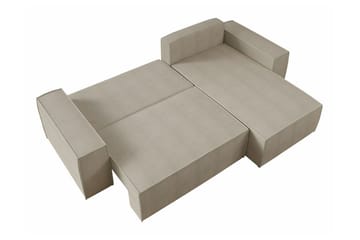 Knocklong 3-sits Hörnbäddsoffa - Ljusgrå - Möbler - Soffa - Bäddsoffa
