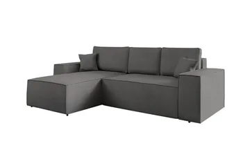 Knocklong 3-sits Hörnbäddsoffa - Mörkgrå - Möbler - Soffa - Bäddsoffa
