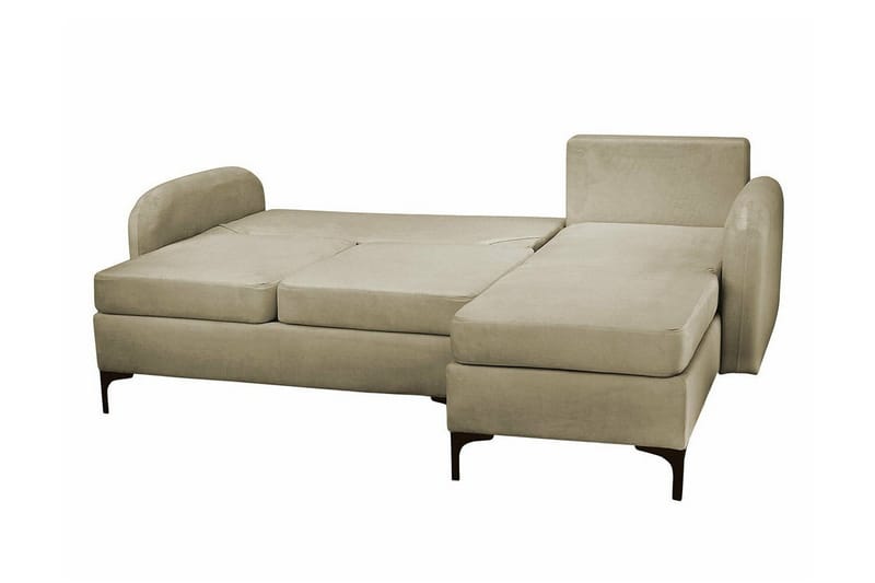 Knocklong 3-sits Hörnbäddsoffa NO_BRAND beige - Möbler - Soffa - Bäddsoffa