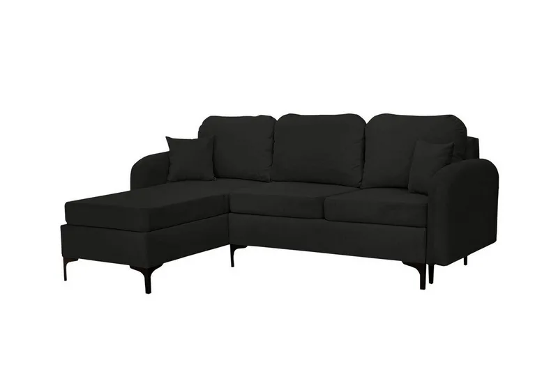 Knocklong 3-sits Hörnbäddsoffa NO_BRAND Black, undefined