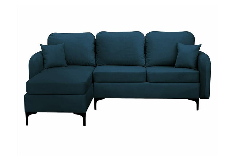 Knocklong 3-sits Hörnbäddsoffa NO_BRAND Dark blue - Möbler - Soffa - Bäddsoffa