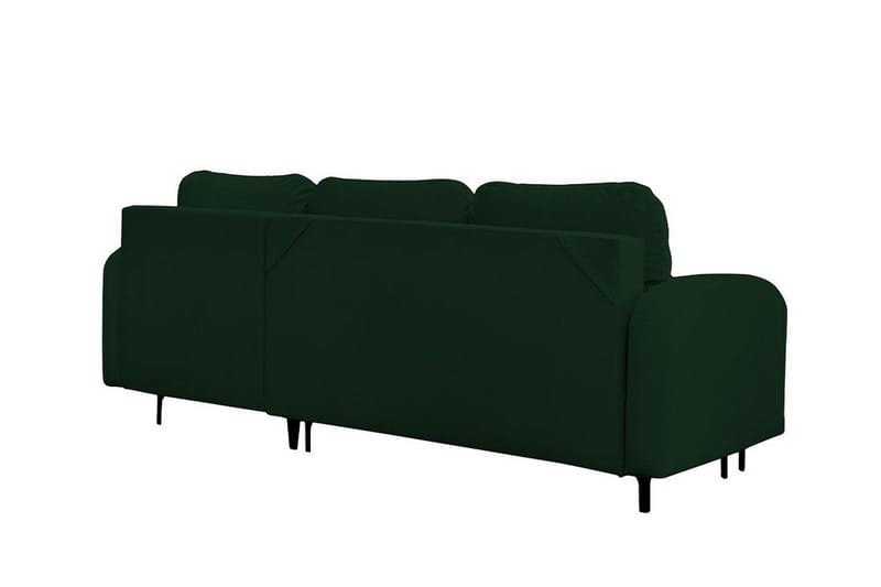 Knocklong 3-sits Hörnbäddsoffa NO_BRAND Dark green - Möbler - Soffa - Bäddsoffa