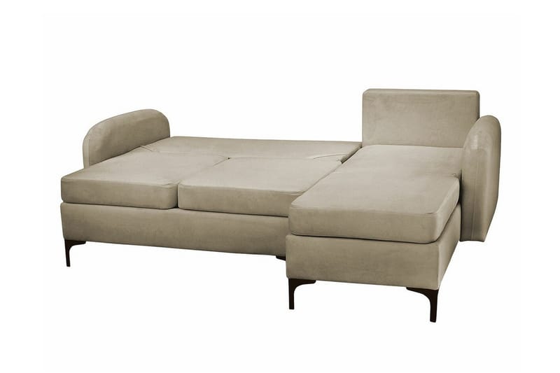 Knocklong 3-sits Hörnbäddsoffa NO_BRAND Dark grey - Möbler - Soffa - Bäddsoffa