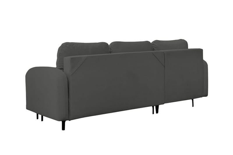 Knocklong 3-sits Hörnbäddsoffa NO_BRAND Dark grey - Möbler - Soffa - Bäddsoffa
