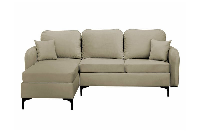 Knocklong 3-sits Hörnbäddsoffa NO_BRAND Light green - Möbler - Soffa - Bäddsoffa