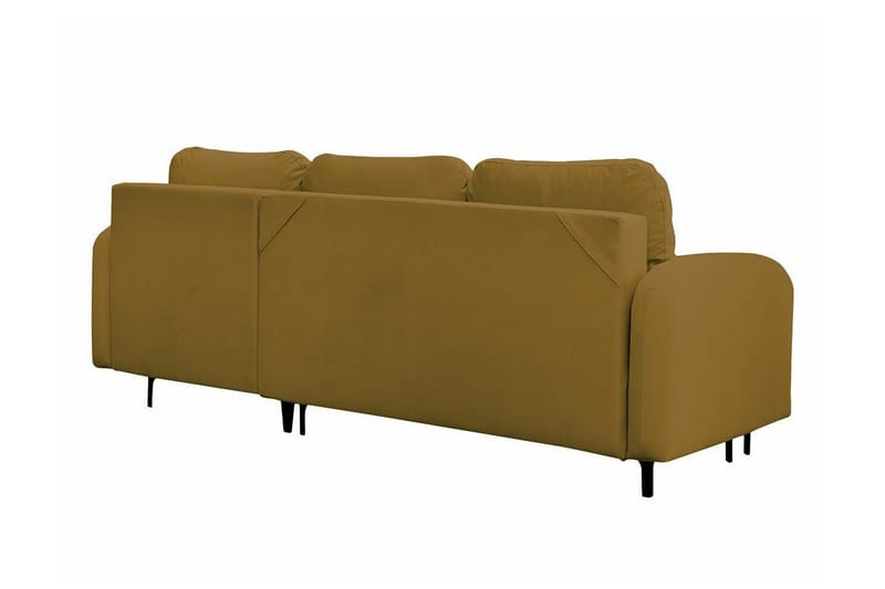Knocklong 3-sits Hörnbäddsoffa NO_BRAND Yellow-Green - Möbler - Soffa - Bäddsoffa
