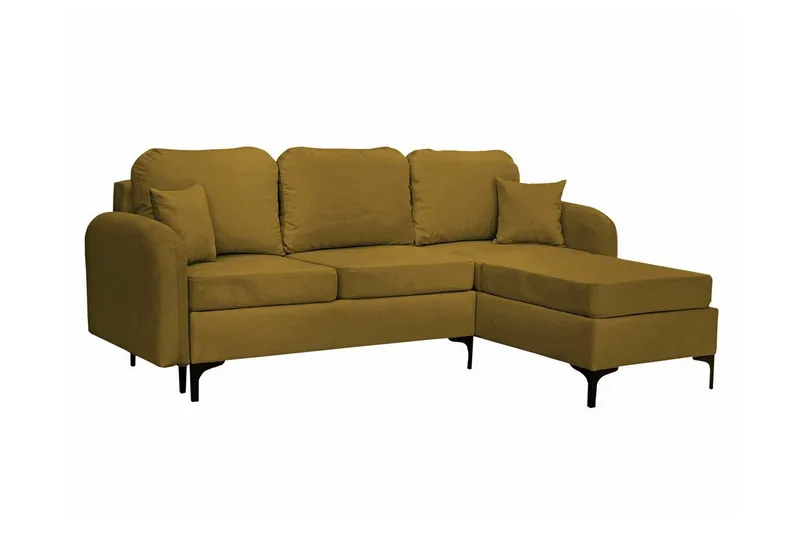 Knocklong 3-sits Hörnbäddsoffa NO_BRAND Yellow-Green, undefined