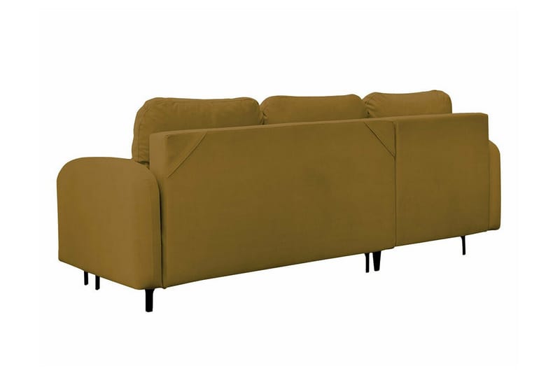Knocklong 3-sits Hörnbäddsoffa NO_BRAND Yellow/Green - Möbler - Soffa - Bäddsoffa