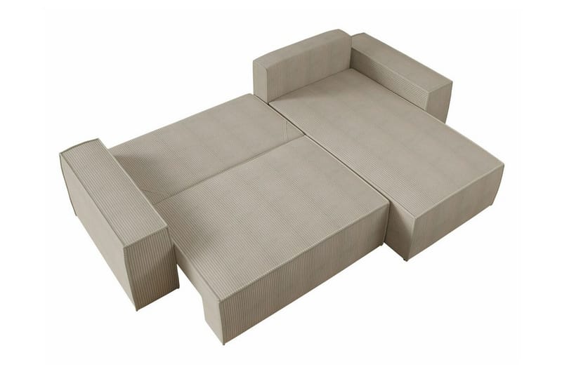 Knocklong 3-sits Hörnbäddsoffa - Svart - Möbler - Soffa - Bäddsoffa