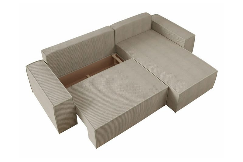 Knocklong 3-sits Hörnbäddsoffa - Svart - Möbler - Soffa - Bäddsoffa