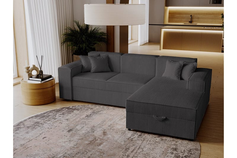 Knocklong 3-sits Hörnbäddsoffa - Möbler - Soffa - Bäddsoffa