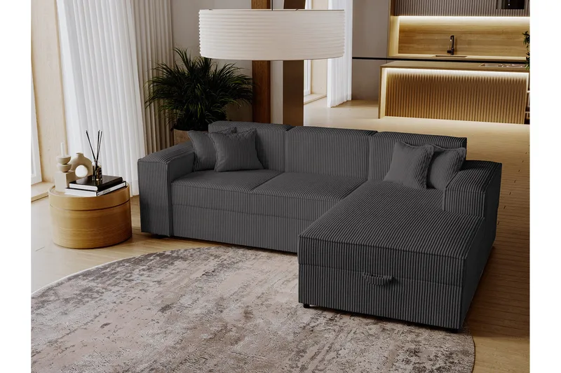 Knocklong 3-sits Hörnbäddsoffa - Möbler - Soffa - Bäddsoffa