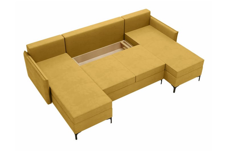 Knocklong 4-sits Hörnbäddsoffa - Cream - Möbler - Soffa - Bäddsoffa