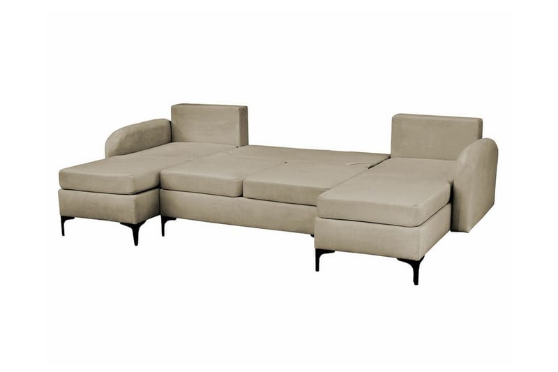 Knocklong 4-sits Hörnbäddsoffa NO_BRAND Dark blue - Möbler - Soffa - Bäddsoffa