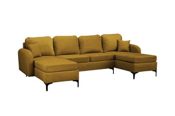 Knocklong 4-sits Hörnbäddsoffa Yellow-Green - Möbler - Soffa - Bäddsoffa