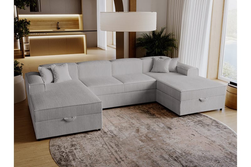 Knocklong 4-sits Hörnbäddsoffa - Möbler - Soffa - Bäddsoffa