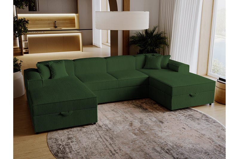 Knocklong 4-sits Hörnbäddsoffa - Möbler - Soffa - Bäddsoffa