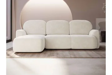 Korfu Bäddsoffa m. Divan 3-sits - Beige - Möbler - Soffa - Bäddsoffa