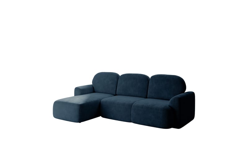 Korfu Bäddsoffa m. Divan 3-sits - Blå - Möbler - Soffa - Bäddsoffa