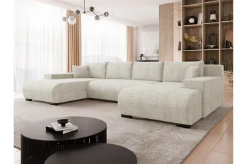 Krysen Bäddsoffa Dubbeldivan 4-sits - Beige - Möbler - Soffa - Bäddsoffa