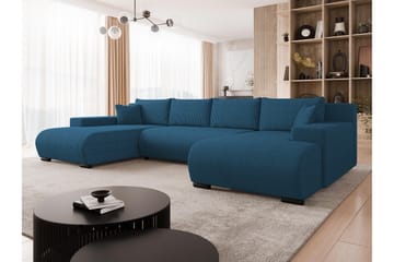 Krysen Bäddsoffa Dubbeldivan 4-sits - Blå - Möbler - Soffa - Bäddsoffa