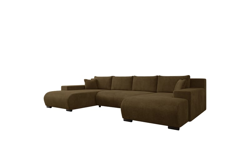 Krysen Bäddsoffa Dubbeldivan 4-sits - Brun - Möbler - Soffa - Bäddsoffa